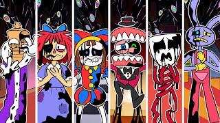 20 BEST The Amazing Digital Circus ANIMATION COMPILATION but SAD ORIGIN STORY  FNF Speedpaint [upl. by Gilberta]