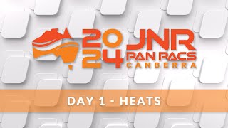 Day 1  Heats  2024 Junior Pan Pacific Swimming Championships [upl. by Mw985]