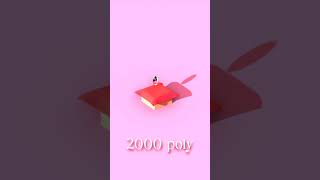 20 Poly Vs 2 Mil Poly Cloth Simulation [upl. by Salkin]