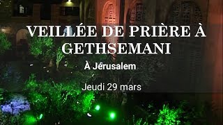 Veillée de prière dans les jardins de Gethsemani [upl. by Araed]