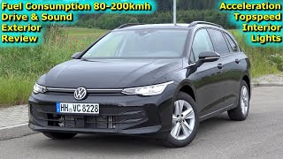 2024 VW Golf 8 Variant 15 TSI Facelift Manual 116 PS TEST DRIVE [upl. by Gilletta]