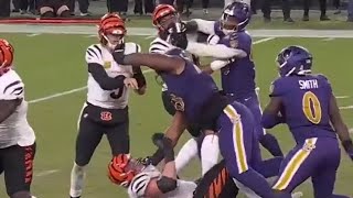 Controversial Missed Calls in Bengals vs Ravens Game [upl. by Aicinat362]