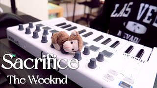 The Weeknd  Sacrifice Remake  Instrumental cover  Arturia Minilab Mkii [upl. by Eicam564]