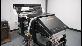 hongjet powderless DTF printer [upl. by Kletter193]