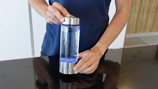 How to Use the Hydrohealth™ Hydrogen Water Bottle [upl. by Valleau]