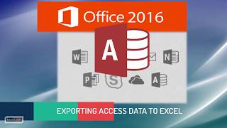 Exporting Tables Queries and Reports from Access to Excel in Access 2016 [upl. by Rotkiv293]