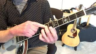 Friend of the Devil banjo tutorial  claw hammer and Seeger style [upl. by Isyak493]