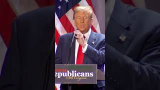 Donald Trump Brings Funny Moments to the House GOP Conference Acts as He Didnt Expect the Victory [upl. by Nyrehtac]