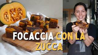 FOCACCIA AL CACAO CON ZUCCA DIVINA [upl. by Nevetse]