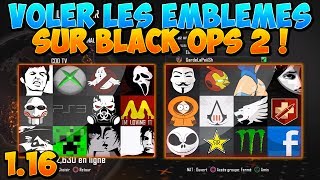 GLITCH  Comment Voler les Emblèmes sur Black Ops 2  AFTER PATCH 119 [upl. by Ahtikal630]