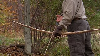 How to Build a Survival Bow  Instructional Video Sample [upl. by Koller998]