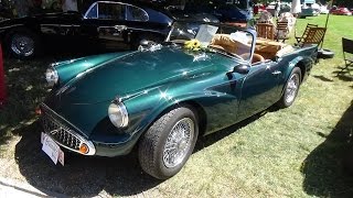 1964 Daimler SP 250 Dart  Exterior and Interior  OldtimerMeeting BadenBaden 2016 [upl. by Jerusalem]