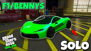 HOW TO MAKE YOUR OWN DONOR CARS IN GTA 5 ONLINE F1BENNYS 168 EASY METHOD TUTORIAL 167 [upl. by Ermeena]