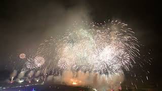 Abingdon Fireworks Display at Dalton Barracks grand finale Nov 24 [upl. by Anairuy]