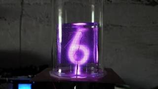 Homemade Nixie Tube Proof of Concept [upl. by Muns]