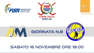 Serie A2  Coppa Italia  GirA  G8  Amatori Modena 1945 x Hockey Pico [upl. by Belita968]