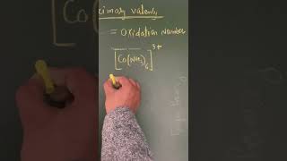 What is Primary Valency  coordinationchemistry [upl. by Lhok]