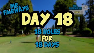 PLAYING GOLF FOR 18 DAYS STRAIGHT  DONE [upl. by Ameg]