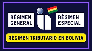 RÉGIMEN TRIBUTARIO EN BOLIVIA con Ejemplos [upl. by Clotilde]