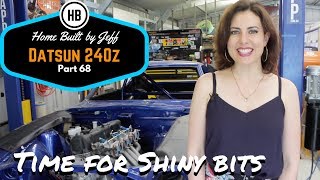 Time for shiny bits  Home Built Datsun 240z part 68 [upl. by Ellocin]