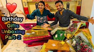 Vlog 3100  सोचा ना था छोटी ननद अंशु इतना सुंदर गिफ्ट देगी  Gifts Unboxing Part2  Sachin Manisha [upl. by Ardnasirk]