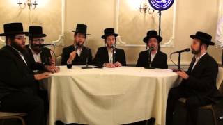 Shira Choir Singing New Rechnitz  Medley at Kumzits Live מקהלת שירה רכניץ קומזיץ [upl. by Magbie425]