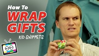 How to Wrap Gifts  Kid Snippets [upl. by Adams]