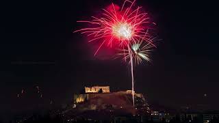 New Years Eve 2023 in Athens Greece [upl. by Gnehp]