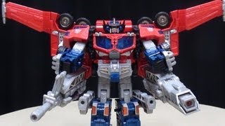 Cybertron Leader OPTIMUS PRIME EmGos Transformers Reviews N Stuff [upl. by Gloriana]