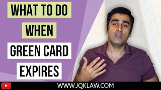 What To Do When Your Green Card Expires [upl. by Chader]