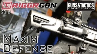 Maxim Defense all new PDW Stocks [upl. by Galvin]