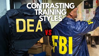 Contrasting Training Styles  DEA vs FBI [upl. by Ynor]