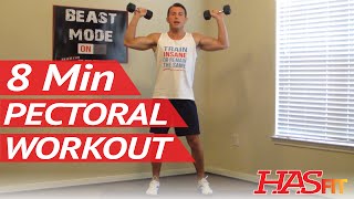 8 Minute Killer Chest Workout at Home  Chest Exercises Routine  Pectoral Workout  Chest Work Out [upl. by Shull208]