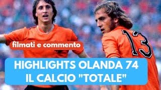 HIGHLIGHTS E GOAL OLANDA 1974 [upl. by Scarface]