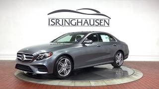 2019 MercedesBenz E 450 4MATIC in Selenite Grey Metallic  607328 [upl. by Anaeerb]