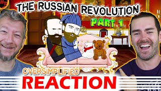 The Russian Revolution  OverSimplified REACTION Part 1 [upl. by Pigeon]