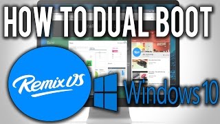 How To Dual Boot Remix OS With Windows Legacy [upl. by Adnorrahs106]