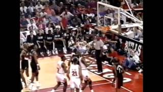 1992 NBA Finals  Portland vs Chicago  Game 6 Best Plays [upl. by Ainesell]