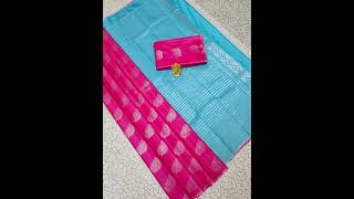 🌺 ARANI SOFT SILK WITH EMBOSSED WEDDING SAREES [upl. by Arykahs]