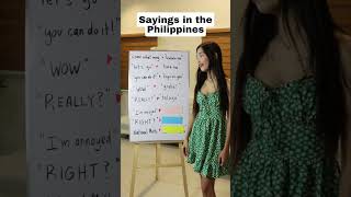 SAYINGS PART 1  Learn Tagalog Philippines [upl. by Ahsekam774]