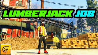 I Did Lumberjack Job In Grand RP  GTA Grand RP Server [upl. by Candis]