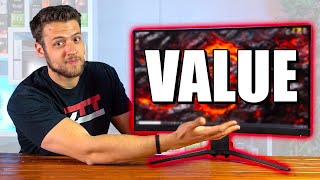 The Best Gaming Monitor Under 400 MSI MAG272CQR Review [upl. by Hertz]