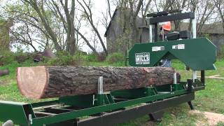 2012 Woodland Mills HM126 Portable Sawmill Promotional Video [upl. by Ijnek]