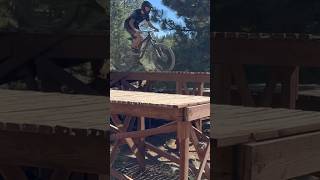 Truckee bike park big drop bike [upl. by Nevsa]