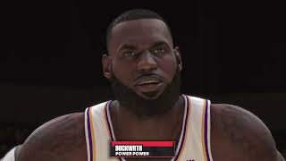 76ers vs Lakers NBA 2K24 game play on PS5 [upl. by Lupien76]