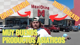 Visitamos MAXICHINA una tienda de productos CHINOS MUY GRANDE  UN RATILLO CON TIYO [upl. by Puff]