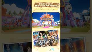 HoYoFair2024 quotFlame Fusion Music and Art Festivalquot Trailer out now HoYoFair GenshinImpact [upl. by Eva678]