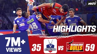 Pro Kabaddi 2019 Highlights  Bengaluru Bulls vs Haryana Steelers  Pawan Sehrawat 39 Raids points [upl. by Nosrak471]