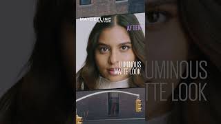 Maybelline New York – New Super Stay LumiMatte Foundation  Feat Suhana Khan [upl. by Siblee]