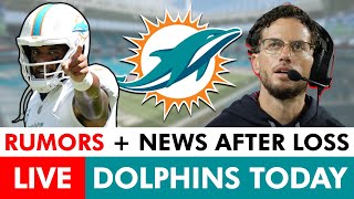 LIVE Miami Dolphins News Rumors Tua Tagovailoa Update Jaelan Phillips Injury  2025 Mock Draft [upl. by Rikki]